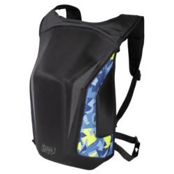 PLECAK LOUIS TWARDY CZARNY/NIEBIESKI/ŻÓŁTY