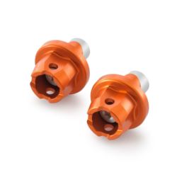 CRASH PADY, WYMIENNE KOŃCÓWKI, ROLKI  KTM