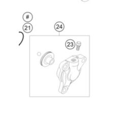 SIŁOWNIK SPRZĘGŁA MAGURA OLEJ HYDRAULICZNY KTM