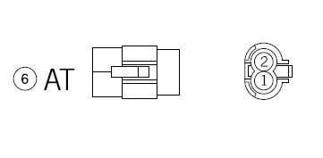 WTYCZKA TYP AT 2-piny KTM