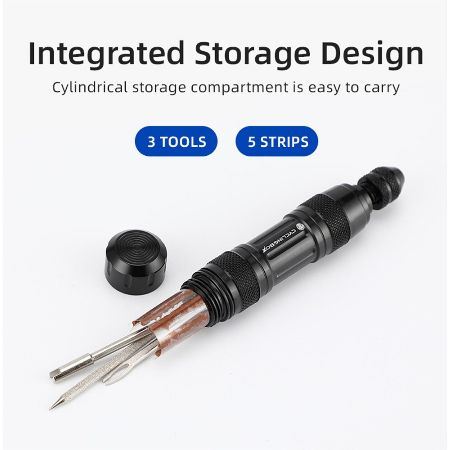 ZESTAW DO ŁATANIA OPON B/DĘTK W RĘKOJEŚCI