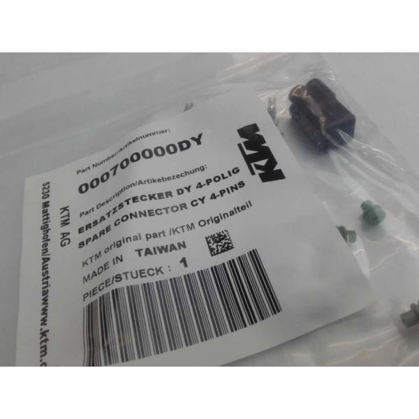 WTYCZKA WIĄZKI DO REGUL. NAPIĘCIA KTM CY 4-PINY