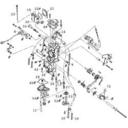 ZESTAW USZCZELEK KTM GAŻNIK KEIHIN FCR 39