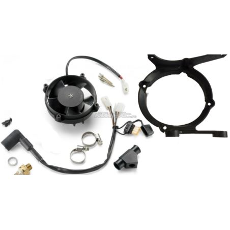 WENTYLATOR CHŁODNICY ZESTAW KTM 2T 2017 GAŹNIK