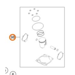 TŁOK KTM GR. II KPL 300 ENDURO