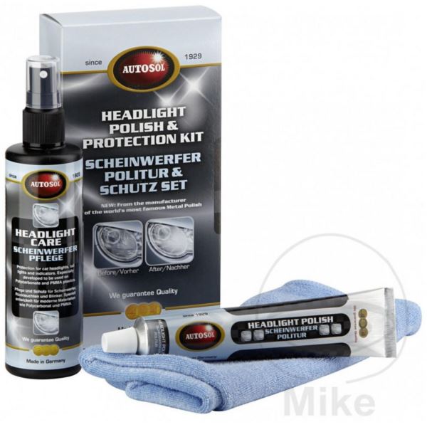 ZESTAW DO POLEROWANIA I CZYSZCZENIA LAMP AUTOSOL