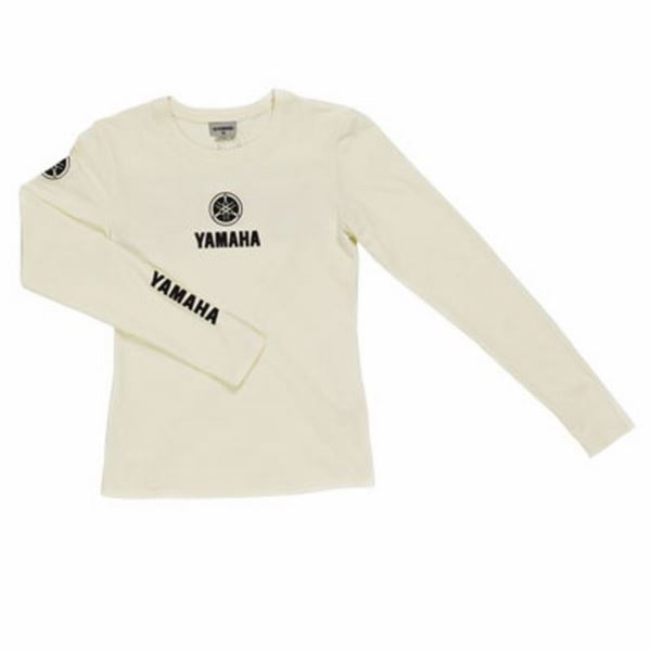 BLUZA YAMAHA CLASSIC LONG SLEEVE BIAŁA DAMSKA L