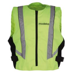 KAMIZELKA MODEKA ODBLASKOWA BASIC CZARNA XXL
