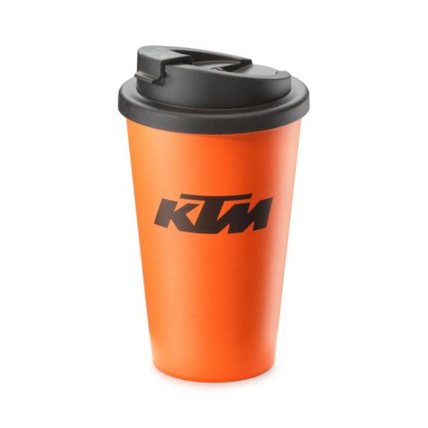 KUBEK NA KAWĘ KTM POMARAŃCZOWY
