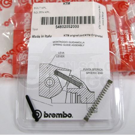 SPREŻYNKA Z PRĘTEM PROWADZ. DZWIGNI SPRZ HAM KTM