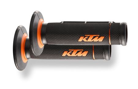 MANETKI KTM CZARNO/POMARAŃCZ DUAL OTWARTE KOŃCE