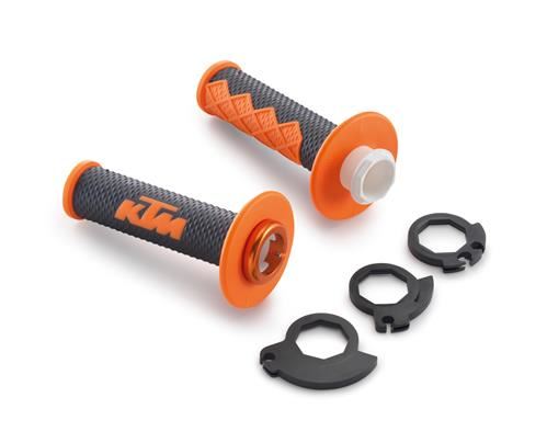 MANETKI KTM CZARNO-POMARAŃCZ. MOCOWANE DOKRĘCANIEM